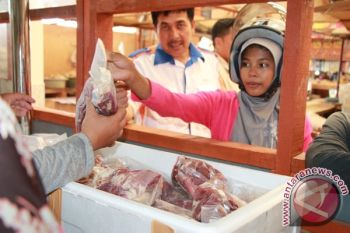 Warga Sampit Enggan Beli Daging Sapi Impor