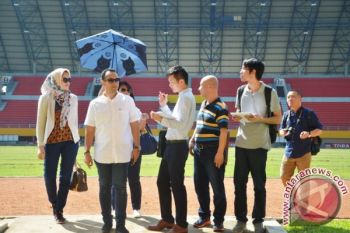 Perusahaan bidang penerangan Tiongkok tinjau Jakabaring