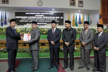 Pemprov Lampung Peroleh WTP  