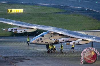 Pesawat Bertenaga Surya Mendarat Di News York