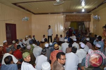 Warga Bangkuang Barsel Sambut Pencalonan Edy Raya