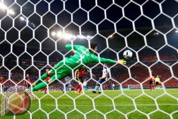 Courtois: Belgia Harus Menangi Dua Laga Selanjutnya