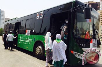 90 Persen Jamaah Haji Indonesia 2016 dilayani Bus Salawat