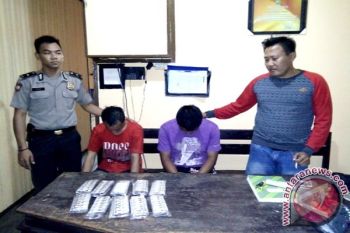 Polsek Karau Kuala Amankan Ribuan Butir Pil Koplo 