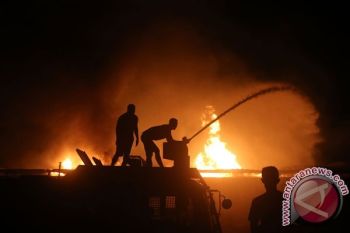 Pasar Kanjengan Semarang Ludes Terbakar