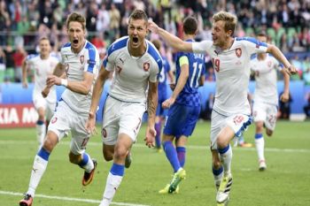 Piala Eropa - Ceko cetak gol penalti untuk imbang dengan Kroasia  