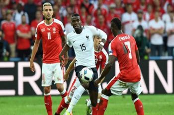 Piala Eropa -- Swiss melaju ke 16 besar