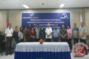 Angkasa Pura Salurkan PKBL Bagi UMKM Sulut 