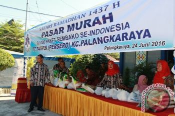 PT Taspen Gelar Pasar Murah Sambut Lebaran