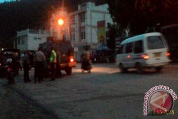 Aparat kepolisian masih bersiaga di Expo-Waena 