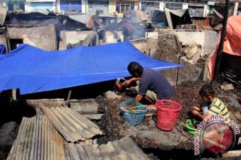 PASCA KEBAKARAN PASAR PANNAMPU MAKASSAR