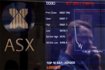 Pasar Saham Australia Dibuka Melemah