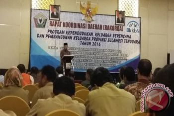 BKKBN Sultra Gelar Rakorda Pembangunan Keluarga 2016