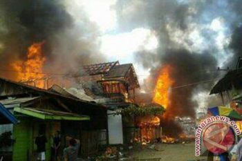 BPBD Kotim Bawa Bantuan Ke Lokasi Kebakaran