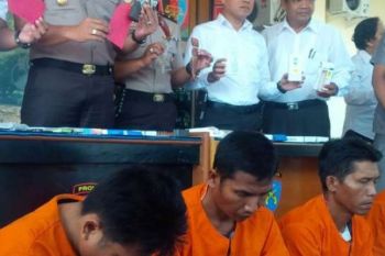 Ringkus 4 PerampokBersenjata Api, Polres Pekanbaru Tembakkan Timah Panas