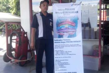 Tukar Pakaian Bekas dengan Voucher Pertalite di SPBU Pekanbaru ini