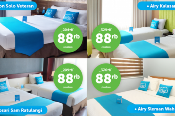 Nikmati Kenyamanan Kamar kelas bintang Lima di AiryRooms 