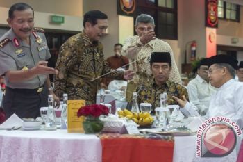 Presiden Hadiri Buka Puasa Bersama Kapolri