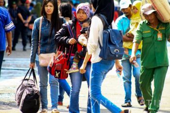 Puncak Arus Mudik Terminal Bungurasih
