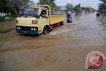 BBWS Kerahkan Pompa Atasi Banjir Pantura Kaligawe Semarang