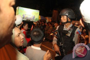 Polda dan TNI Kawal Salat Id di Banjarmasin