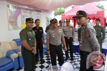 Kapolres Dan Dandim Kompak Pantau Pengamanan Lebaran 
