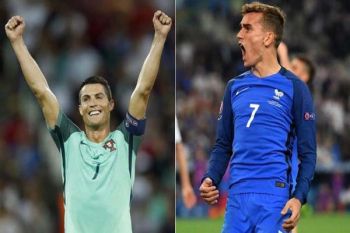  Griezmann dan Ronaldo bertemu di final untuk kedua kalinya