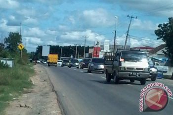 Arus balik masih ramai di Jalintim Lampung