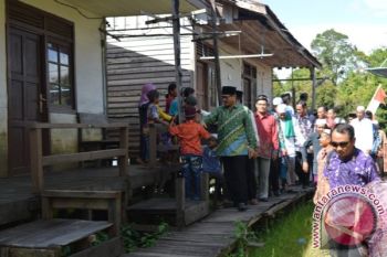 Bupati Barito Selatan Kunker ke Tiga Desa
