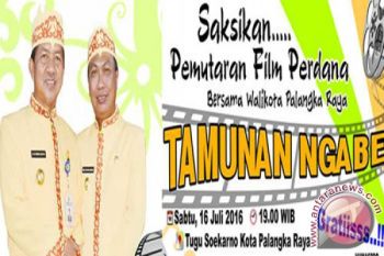 Masyarakat Palangka Raya Antusias Saksikan Film "Tamunan Ngabe"