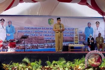 Palangka Raya Peringati Bulan Bhakti Gotong Royong 