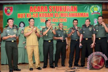 Kegiatan HUT Ke-58 Kodam VI/Mulawarman
