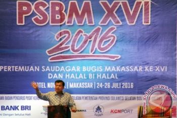 WAPRES HADIRI PERTEMUAN SAUDAGAR BUGIS MAKASSAR