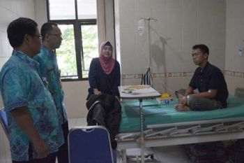 Peserta Seleksi Mandiri Untidar Jalani Tes di RS