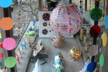 Tujuh Anak Difabel Pameran "Titik"