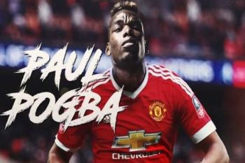 Dua gol Pogba bawa United raih kemenangan