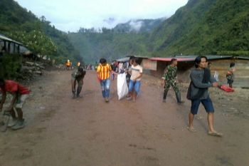 Koramil Tembagapura gelar karya bhakti pascabencana tanah longsor