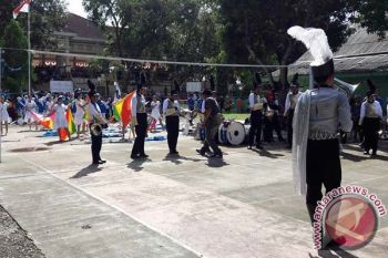 Marching band Lokanada Bantaeng ikut lomba di Bone