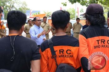 BPBD Makassar lepas TRC ke Gunung Bawakaraeng