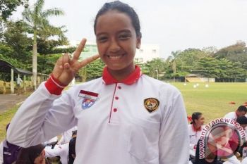 "Presiden memberikan Semangat kepada saya," kata Gloria Natapraja 