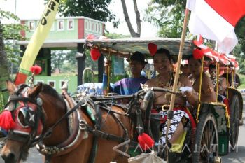 Kirab Kemerdekaan Anggota DPR