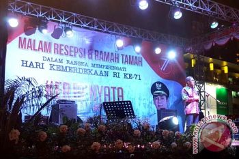 Wisman ikut resepsi Agustusan di Lapangan Karebosi