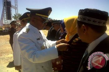 Buton Gelar Upacara HUT RI Di Bukit Takawa