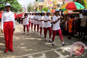 Gerak Jalan Sambut HUT ke-81 GPM