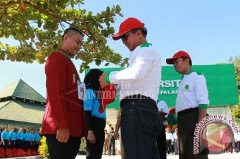 Wali Kota Riban Buka Ta`aruf Mahasiswa UM Palangka Raya 