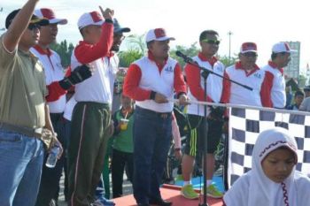 Bupati Kampar Lepas Peserta Kampar Merdeka Fun Bike 2016