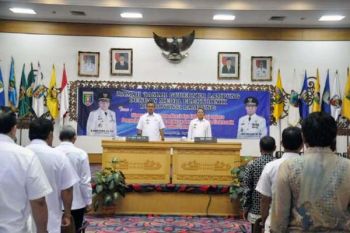 Pemprov Lampung ramah tamah dengan wartawan 