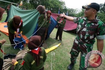 SMAN 1 Kendal Pelatihan Bela Negara di Akmil