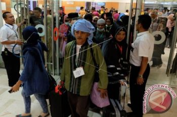 168 Calon Haji WNI Paspor Fillipina Tiba Kembali di Indonesia