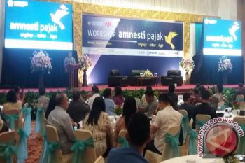 DJP Suluttenggomalut-Himbara Gelar Workshop Tax Amnesty